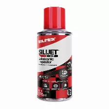 Lubricante Limpiador Silimex Silijet E-2 Espray Para Limpieza De Equipos, Uso Adecuado Metal/plastico, 170 Ml